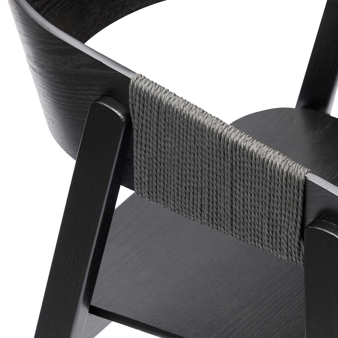 Ex Display - Phelps Dining Chair - Full Black