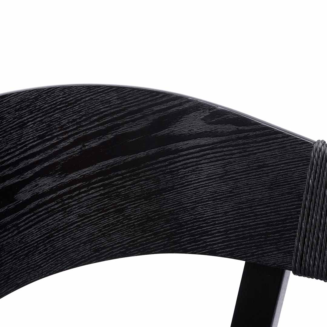Ex Display - Phelps Dining Chair - Full Black