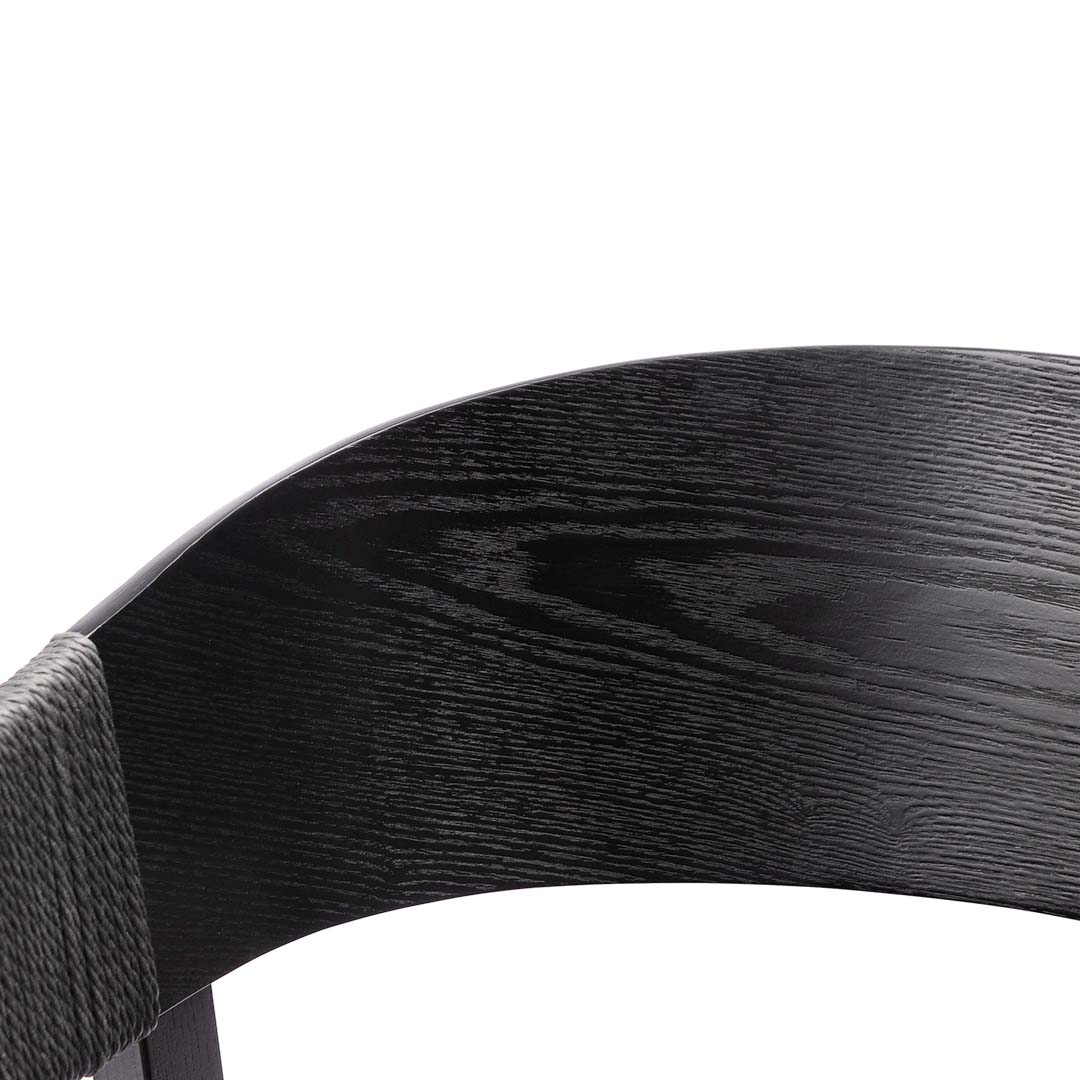 Ex Display - Phelps Dining Chair - Full Black