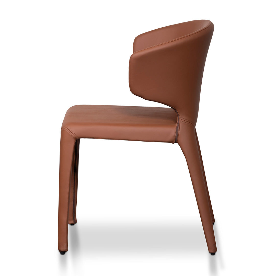 Set of 2 - Pollard Dining Chair - Brown
