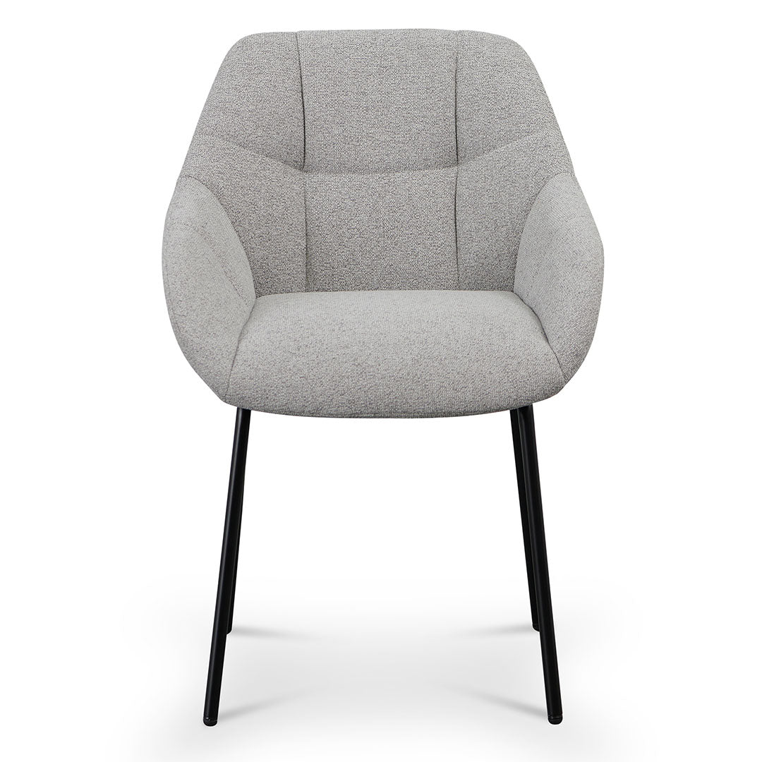 Ex Display - Danilo Fabric Dining Chair - Spec Grey