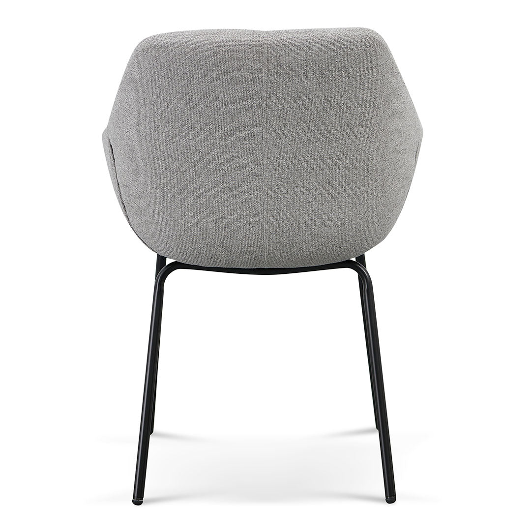 Ex Display - Danilo Fabric Dining Chair - Spec Grey