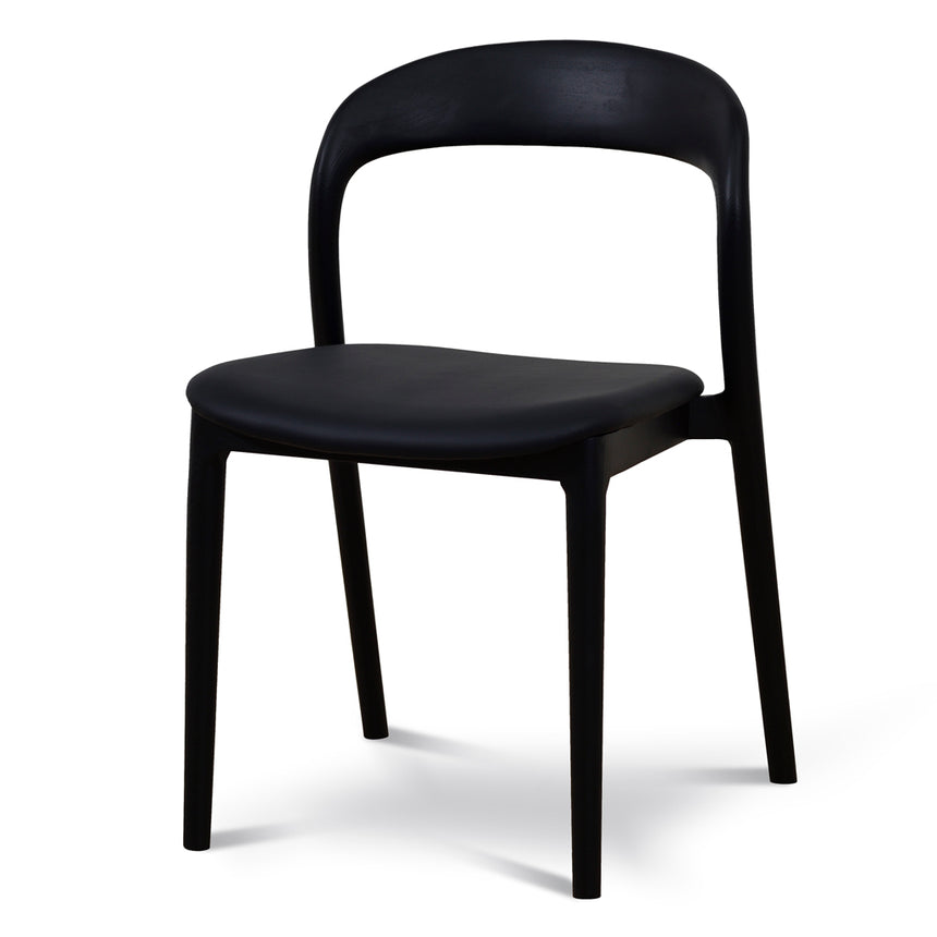 Dining Chair - Full Black (Set of 2)