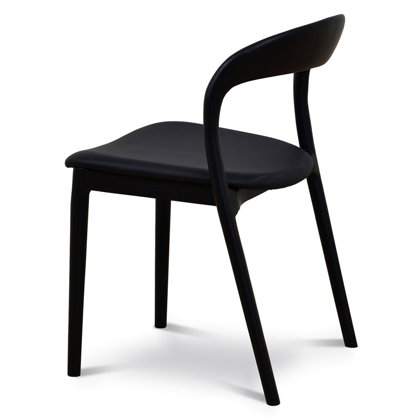 Dining Chair - Full Black (Set of 2)