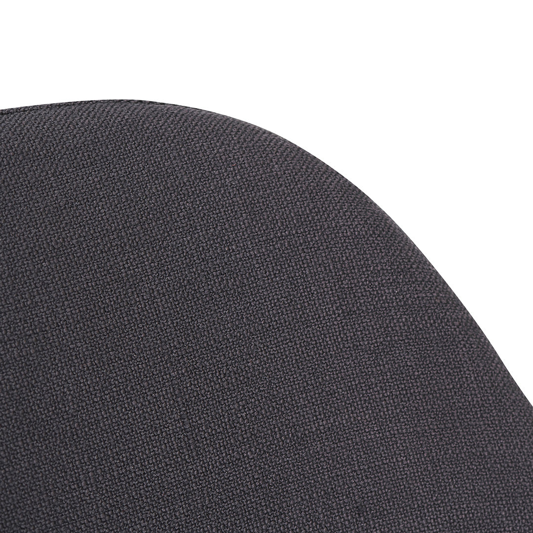 Ex Display - Arias Fabric Dining Chair - Black