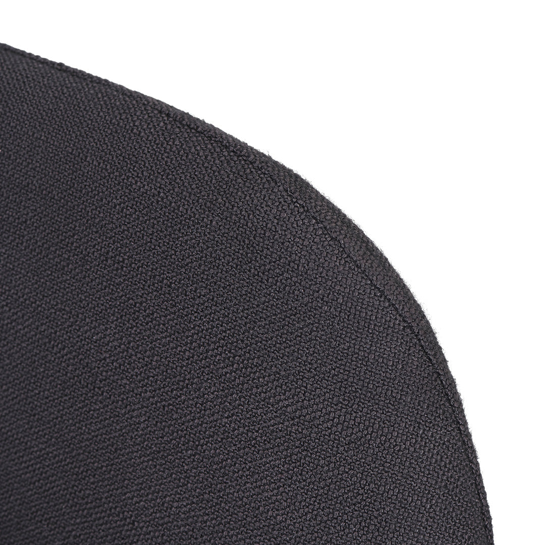 Ex Display - Arias Fabric Dining Chair - Black