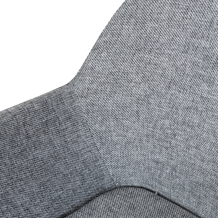 Fabric Dining chair - Lava Grey (Set of 2)