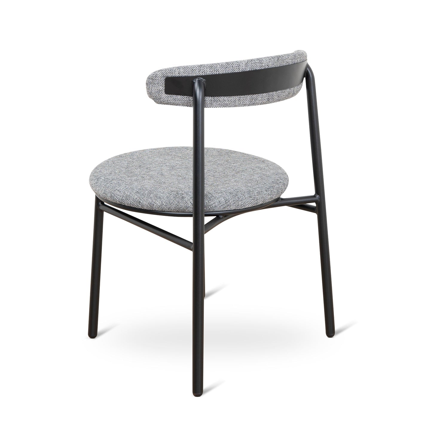 Set of 2 - Oneal Fabric Dining Chair - Lava Grey