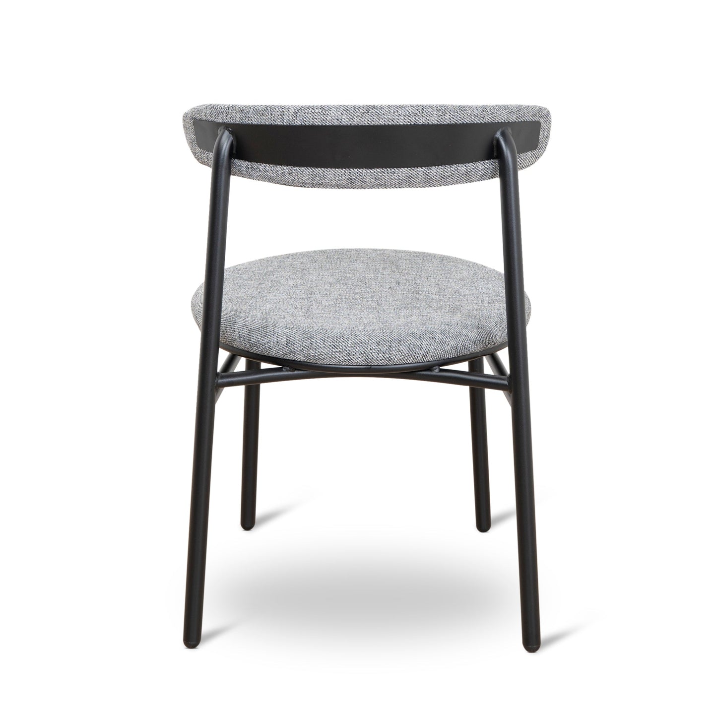 Set of 2 - Oneal Fabric Dining Chair - Lava Grey