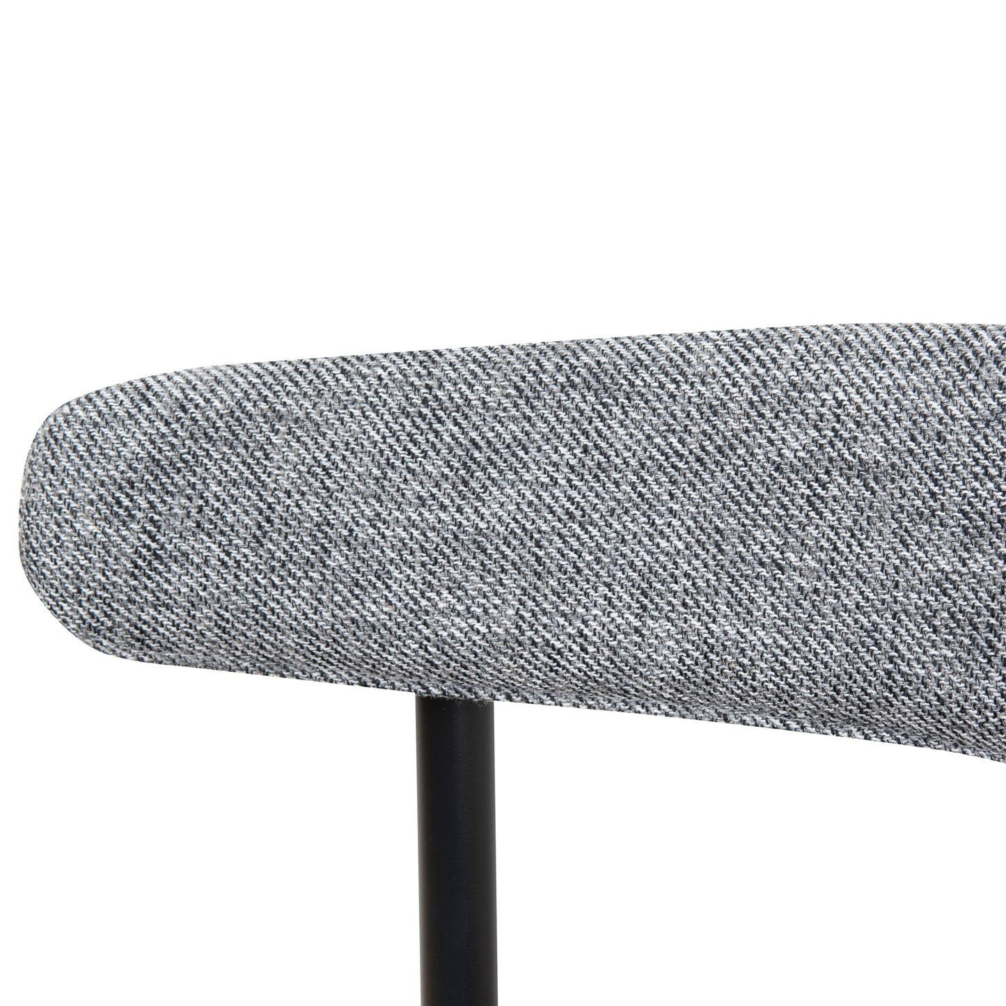 Set of 2 - Oneal Fabric Dining Chair - Lava Grey