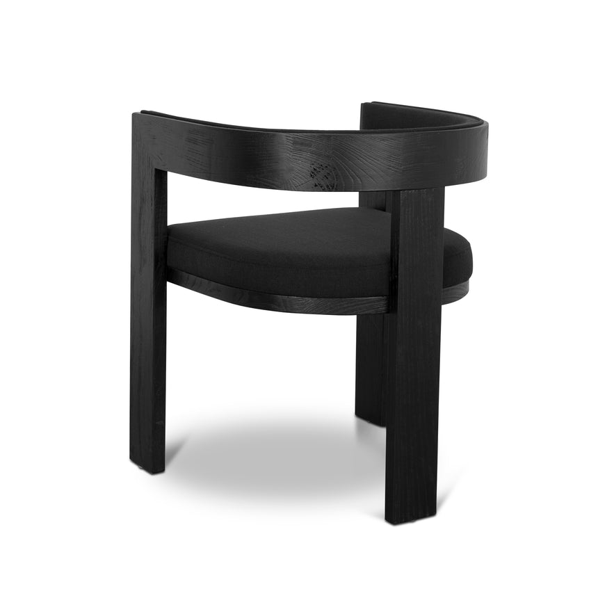 ELM Dining Chair - Full Black (Set of 2)
