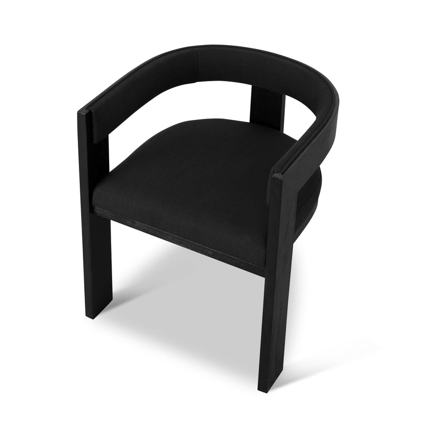 ELM Dining Chair - Full Black (Set of 2)