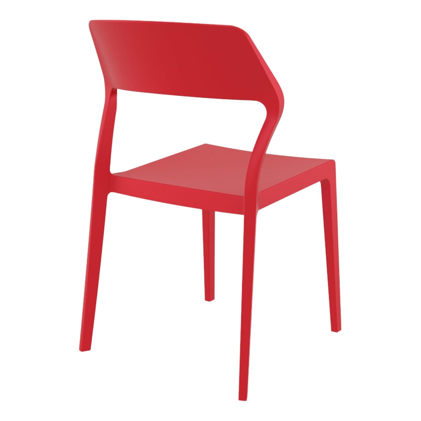 Specter Indoor / Outdoor Dining Chair - Red