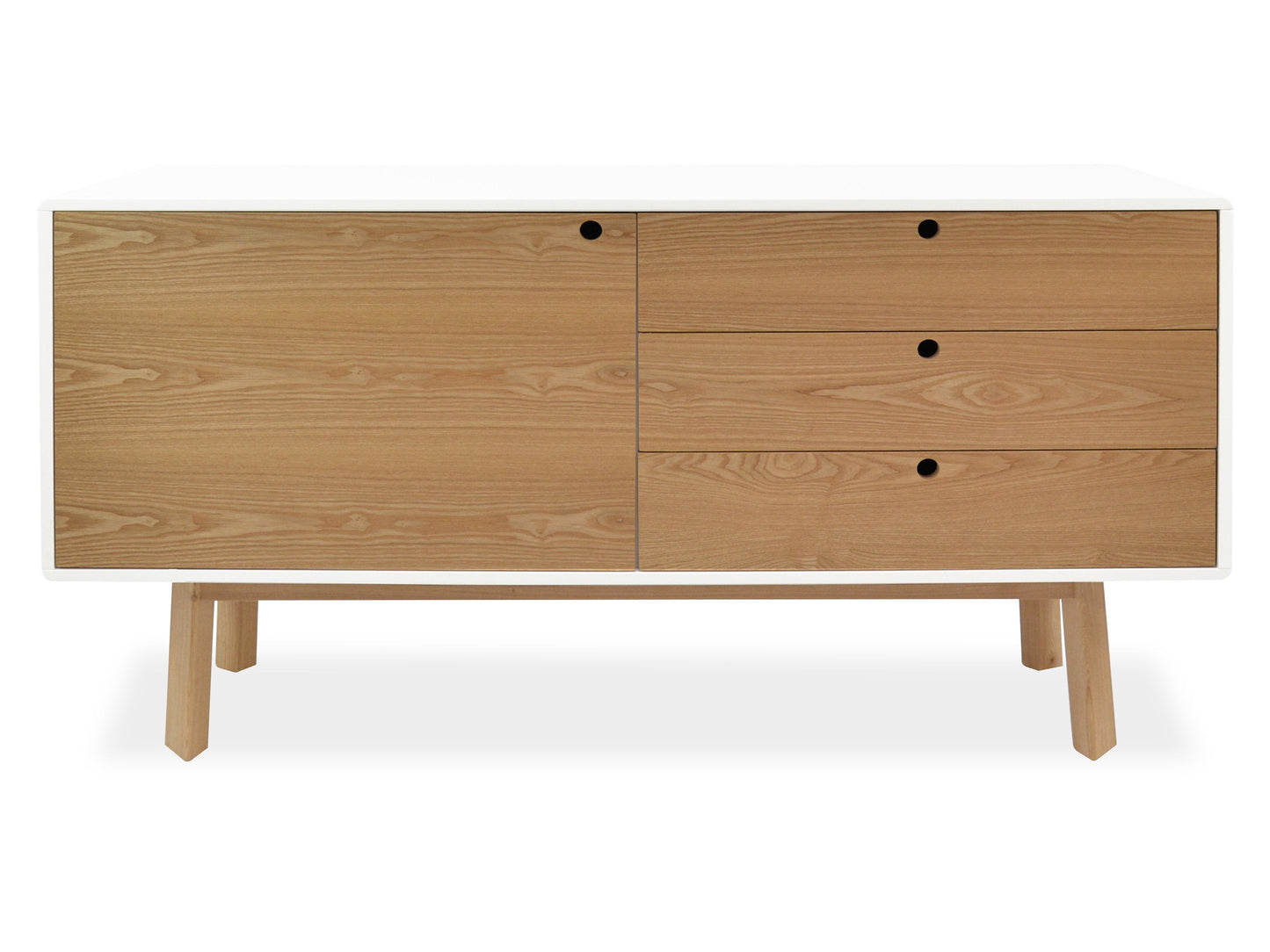 Ex Display - Irene 1.6m Scandianavian Sideboard Buffet Unit