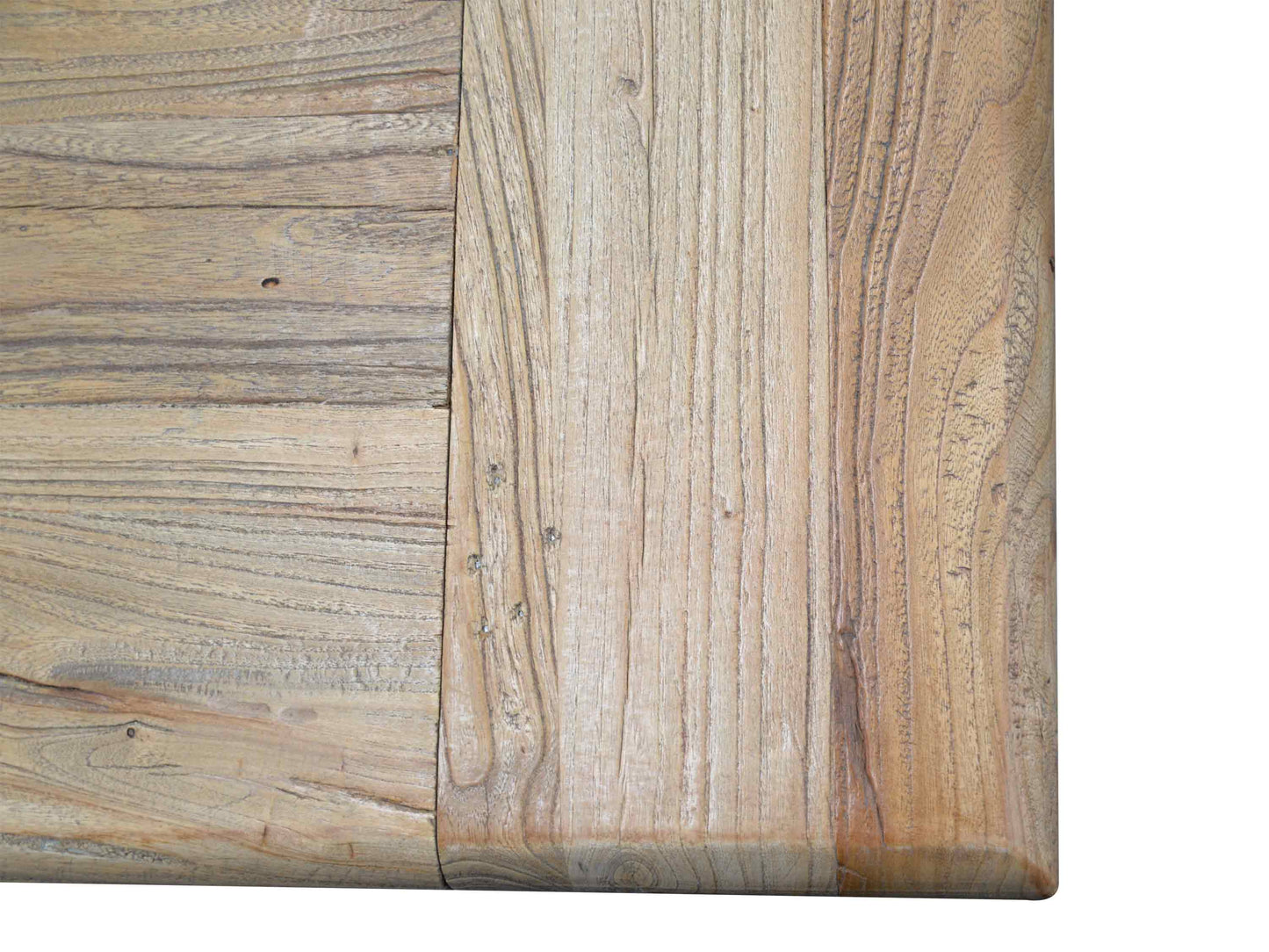 Artica Elm Wood 3m Dining Table - Rustic Natural