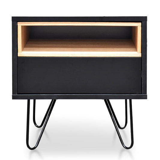 CST2127-KD Bedside Table - Black