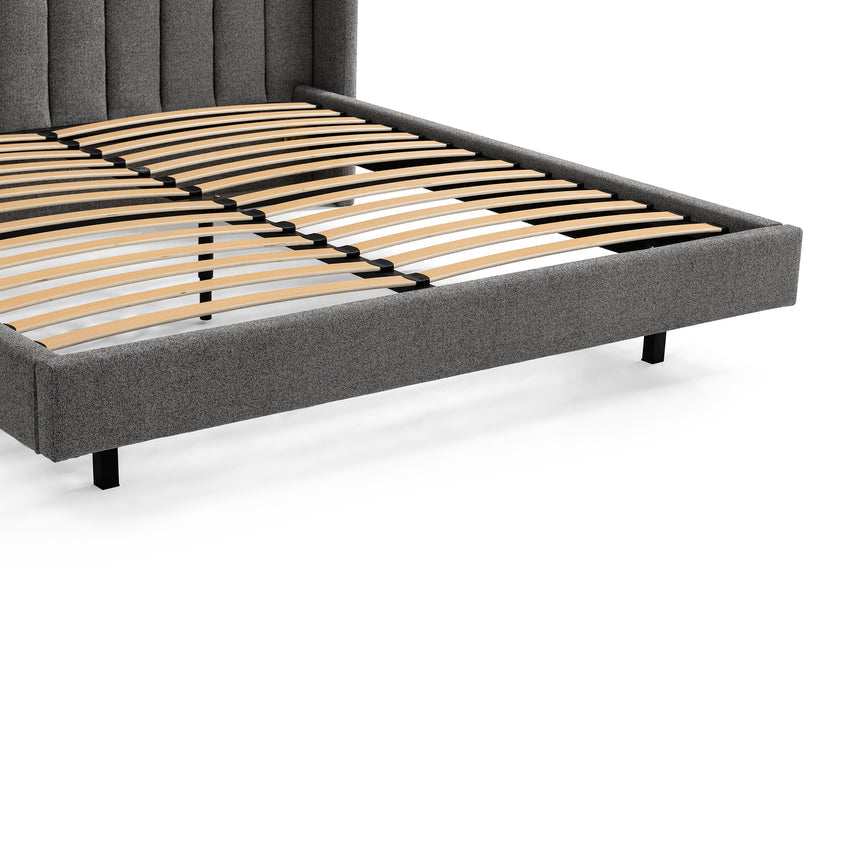 King Bed Frame - Spec Charcoal