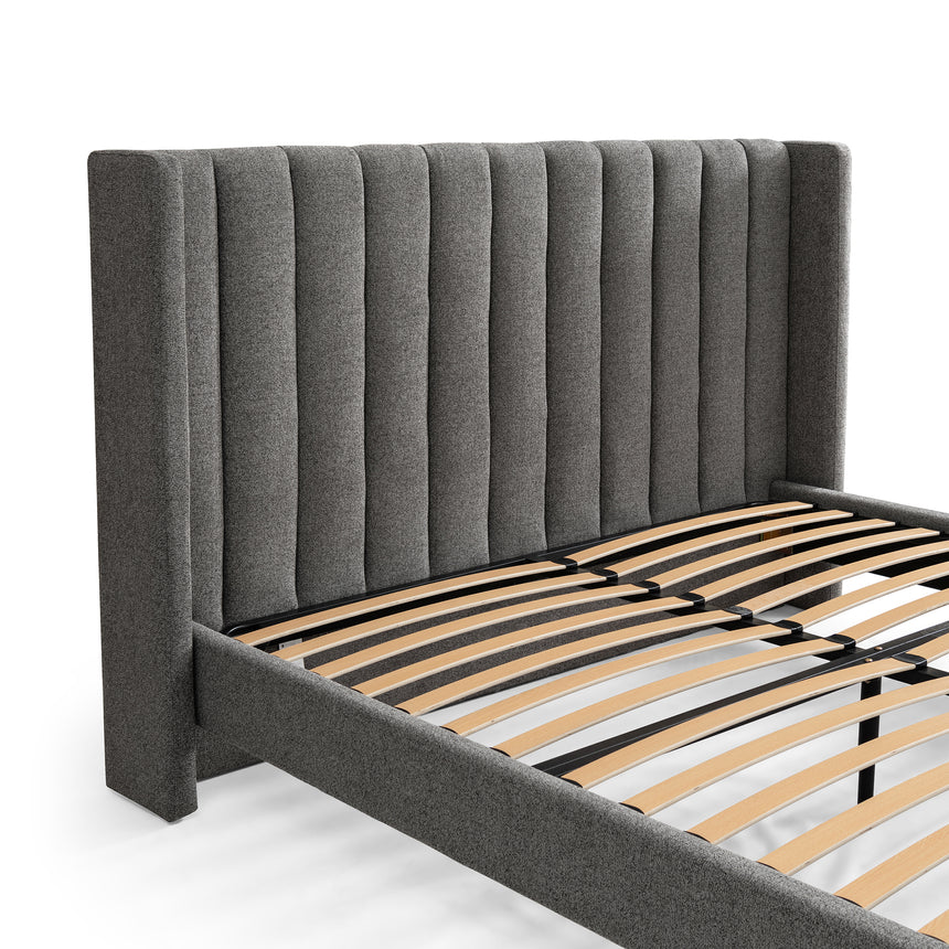 King Bed Frame - Spec Charcoal