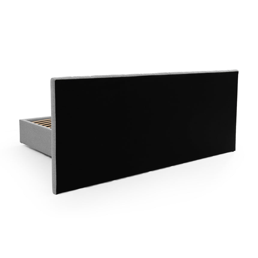 Wide Base Queen Bed Frame - Spec Grey