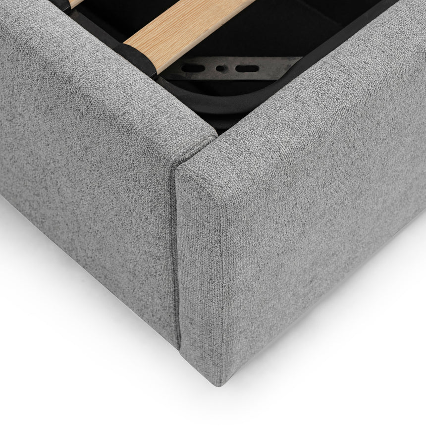 Wide Base Queen Bed Frame - Spec Grey