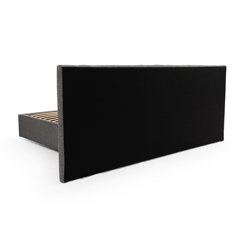 Wide Base Queen Bed Frame - Spec Charcoal