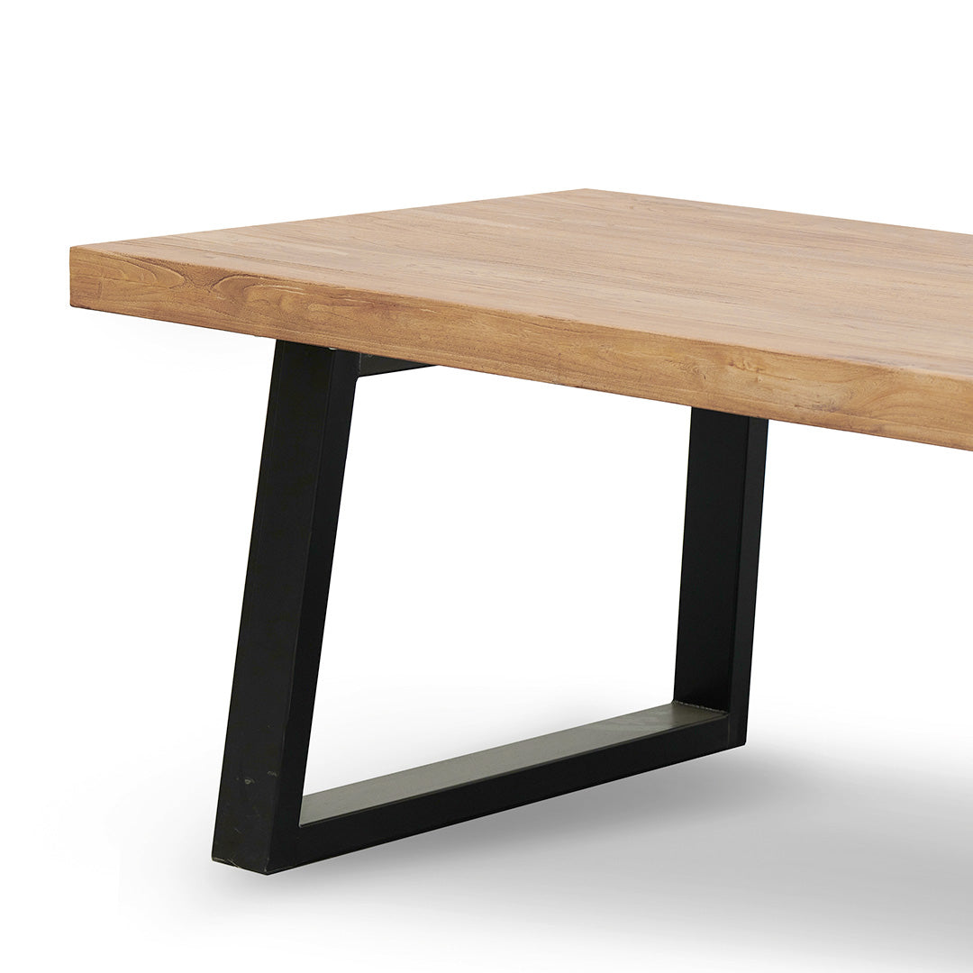 Reclaimed Elm Wood Dining Table