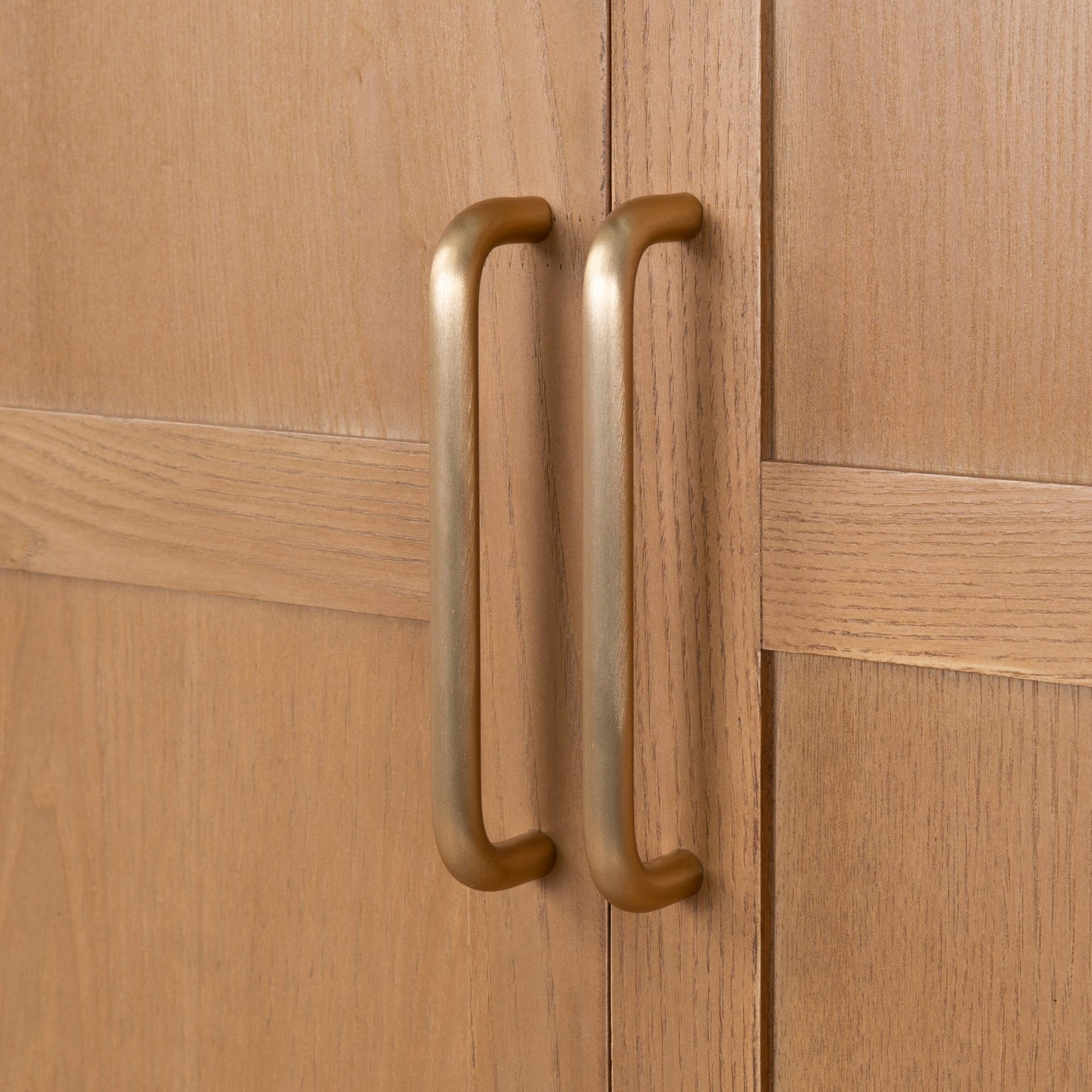 Zia 1.83m (H) Ash Curve Cabinet - Natural