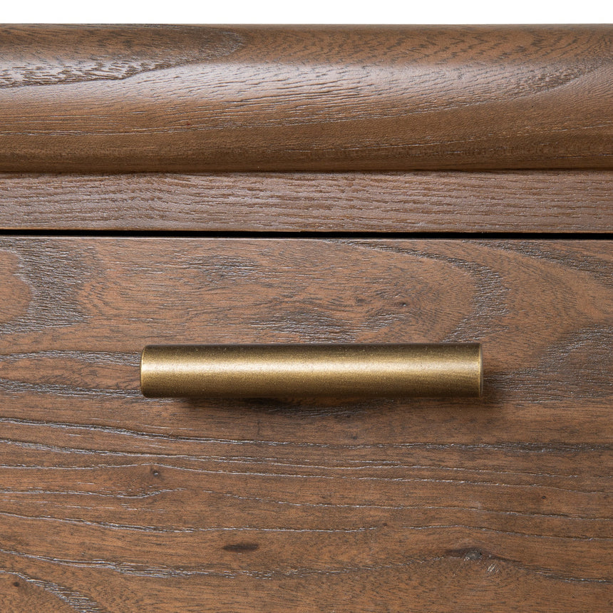 6 Drawer Wooden Chest - Walnut