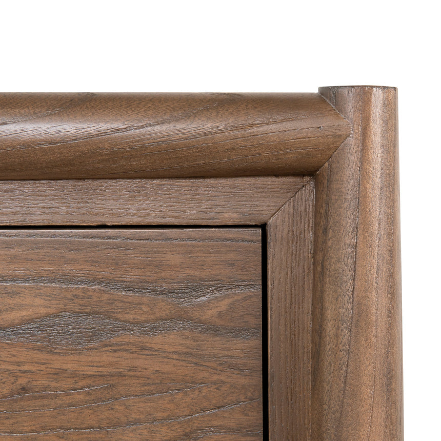 6 Drawer Wooden Chest - Walnut