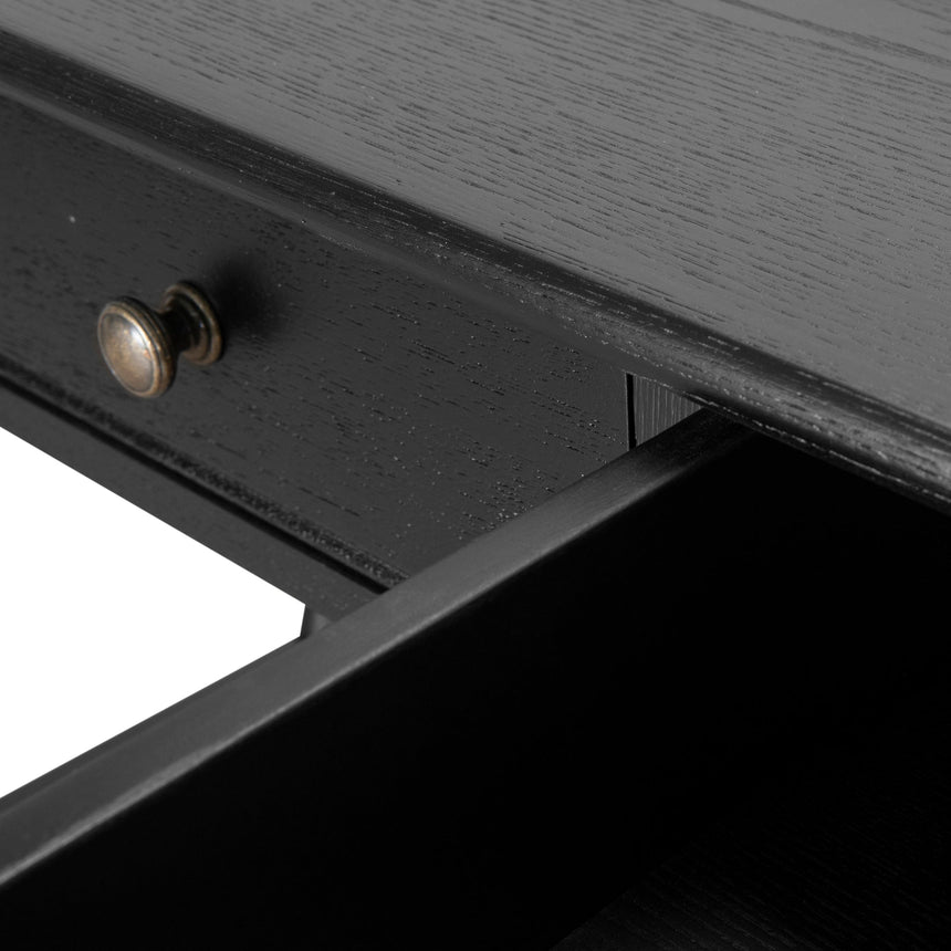 1.45m Console Table - Black