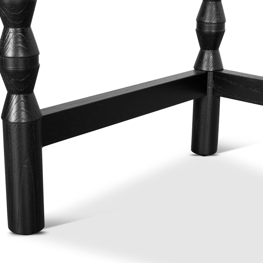 1.45m Console Table - Black