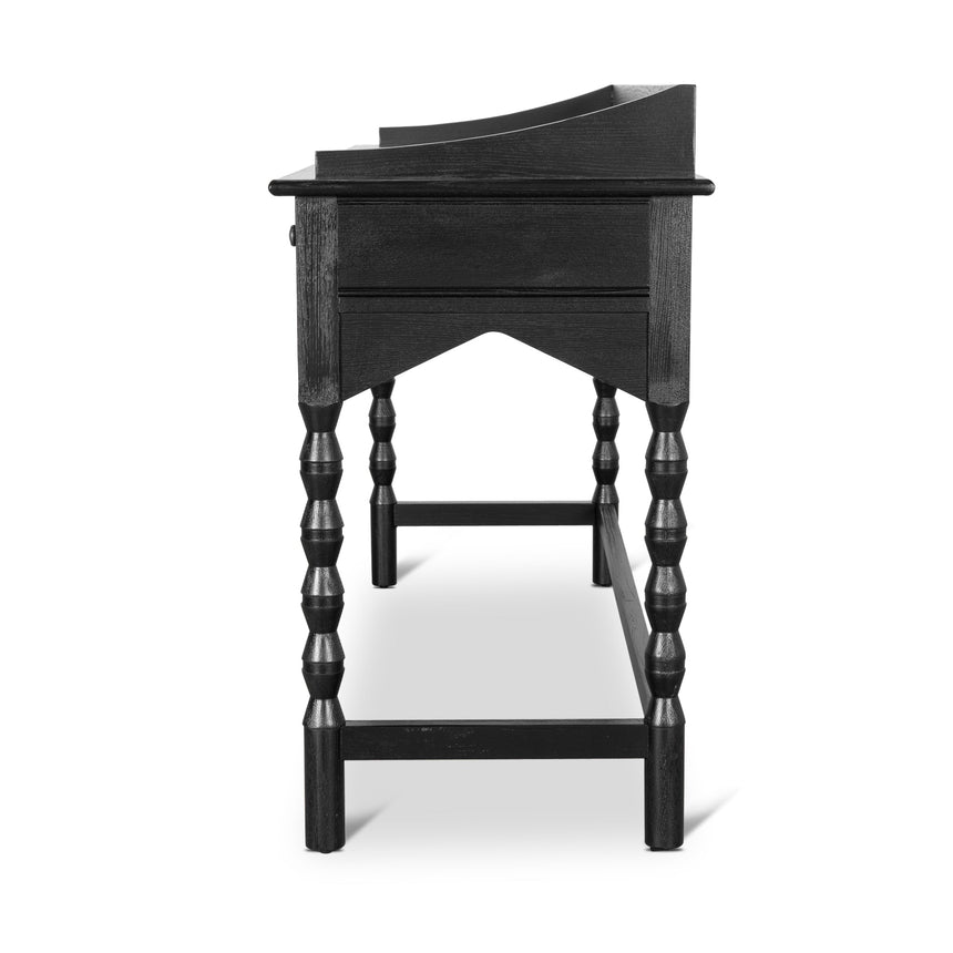 1.45m Console Table - Black