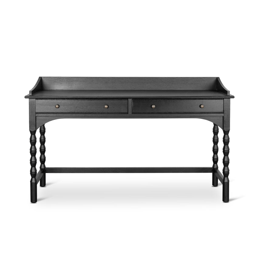 1.45m Console Table - Black