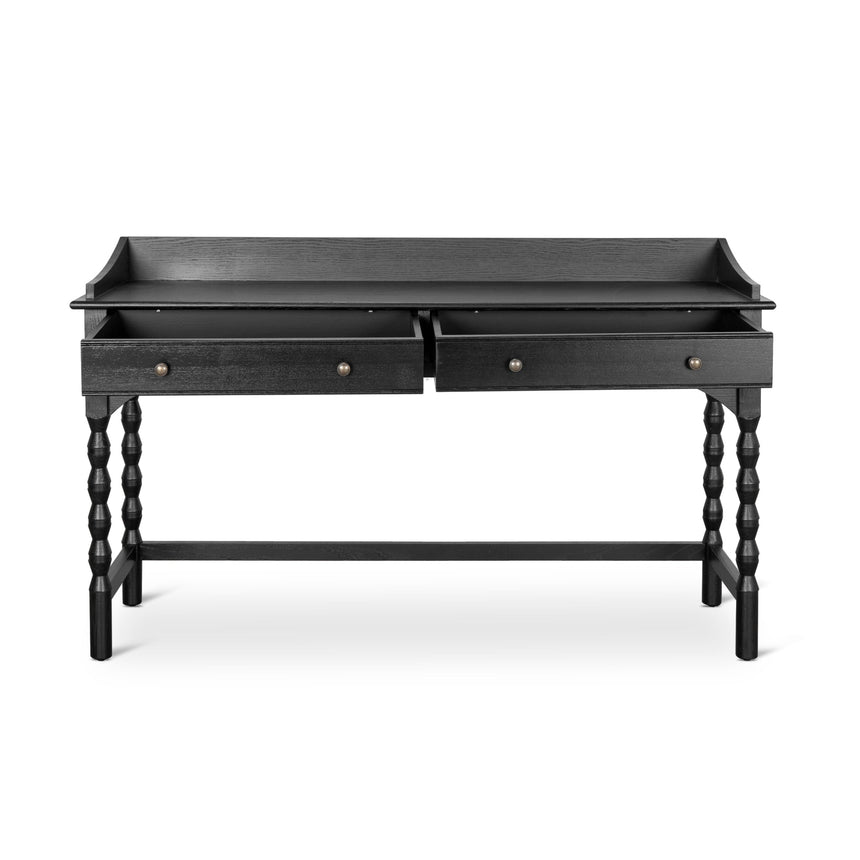 1.45m Console Table - Black