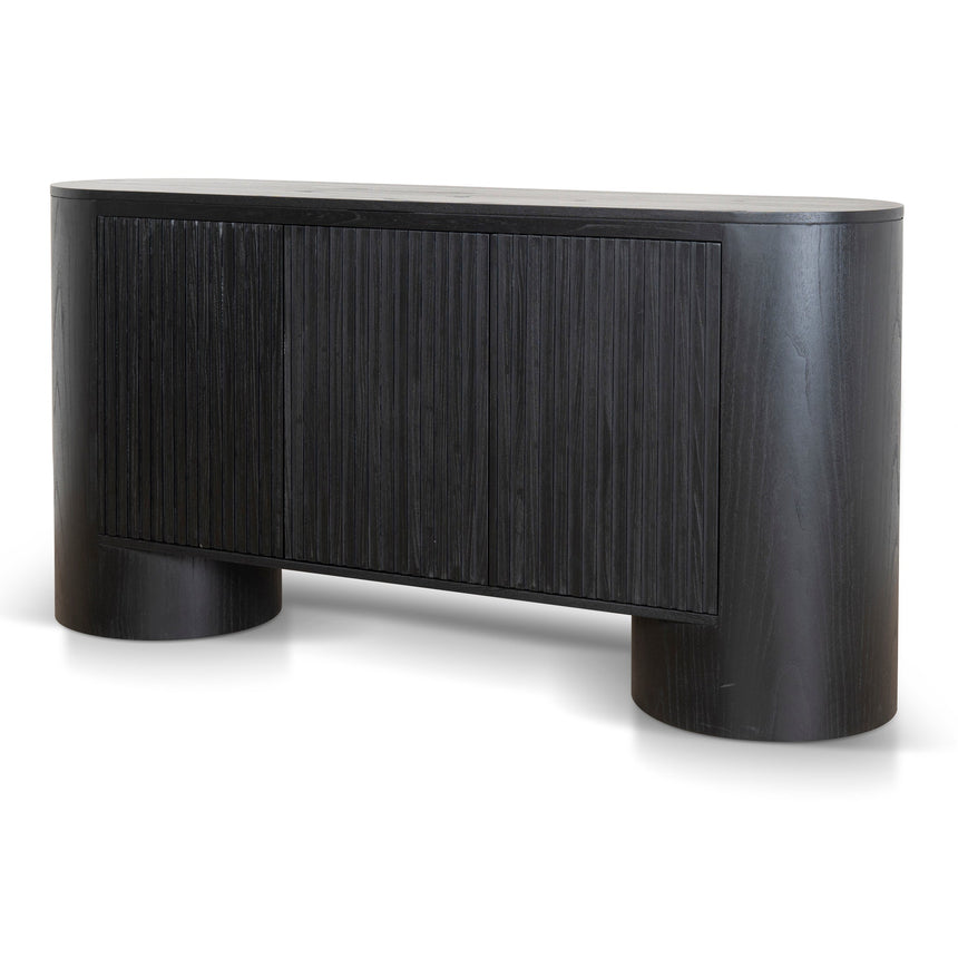 1.68m Sideboard - Full Black