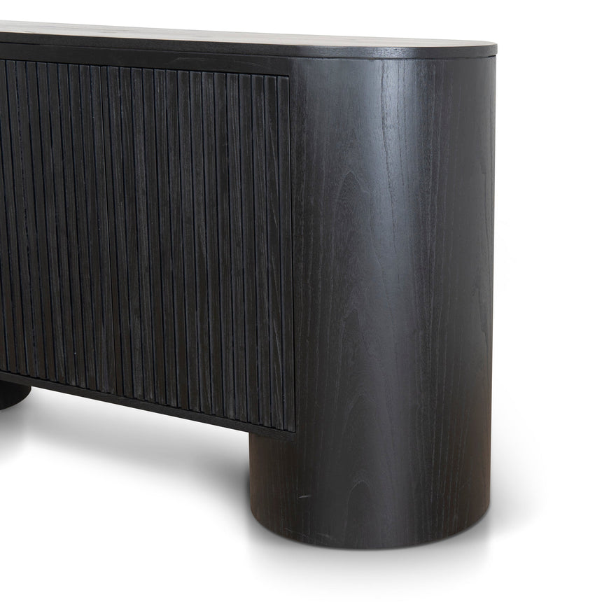 1.68m Sideboard - Full Black