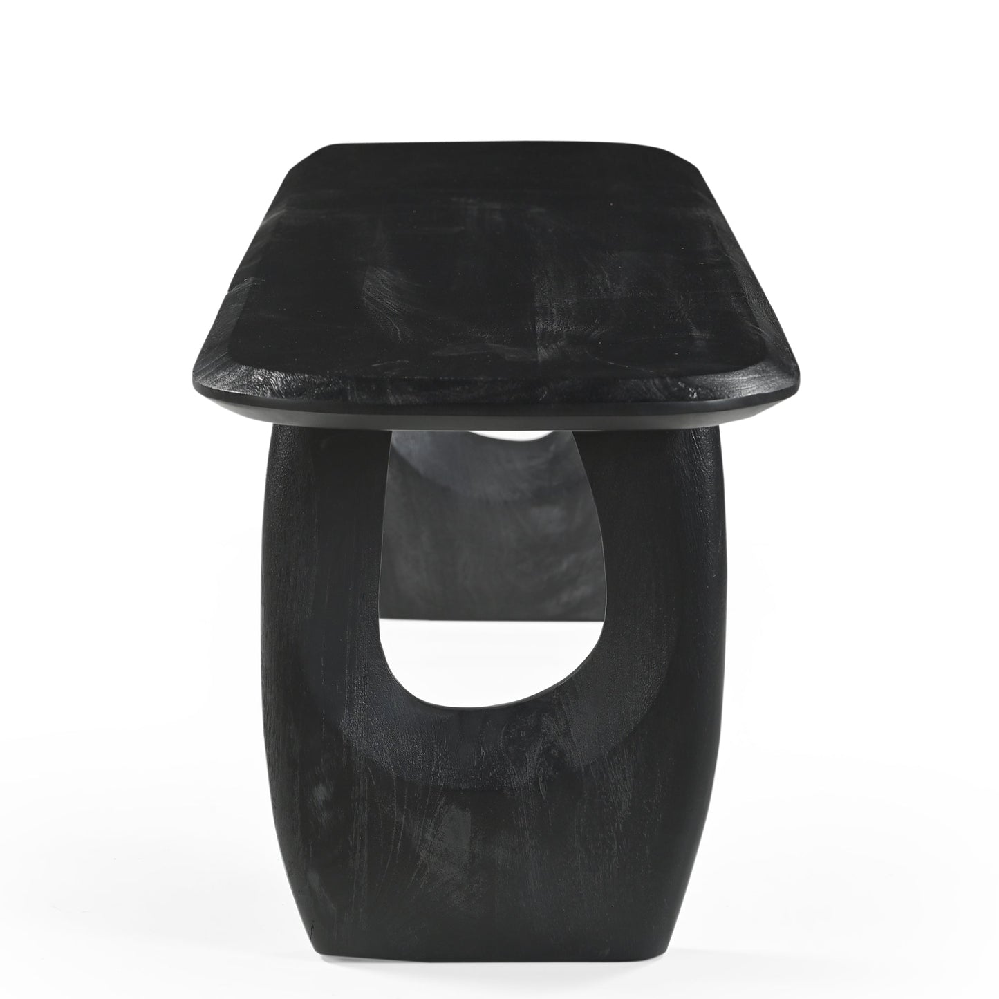 1.3m Console Table - Full Black