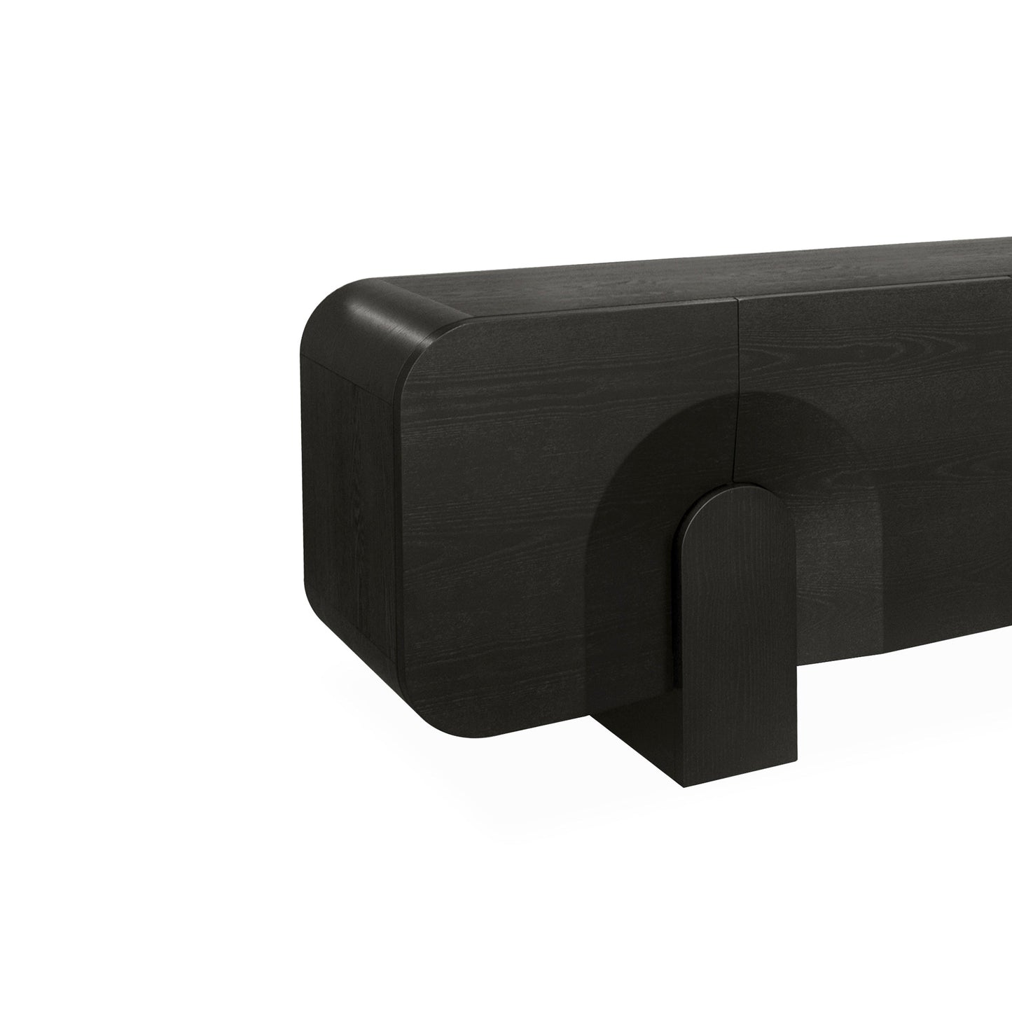 CDT10294-VA 2.1m Buffet Unit - Textured Espresso Black