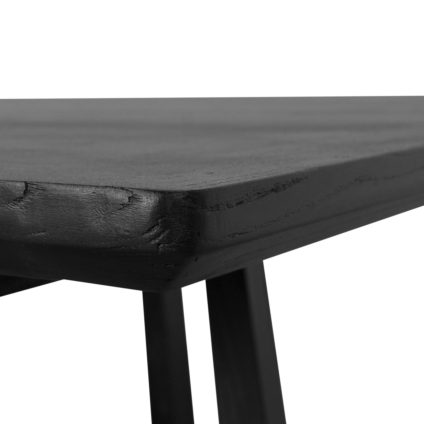 Ex Display Mullins 3m Oak Dining Table - Black