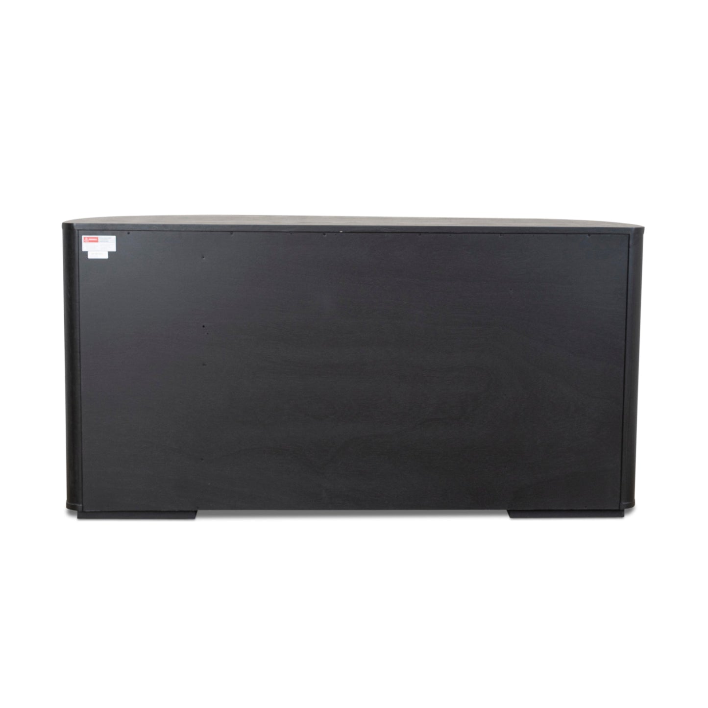 1.55m Rattan Home Office Desk - Full Black