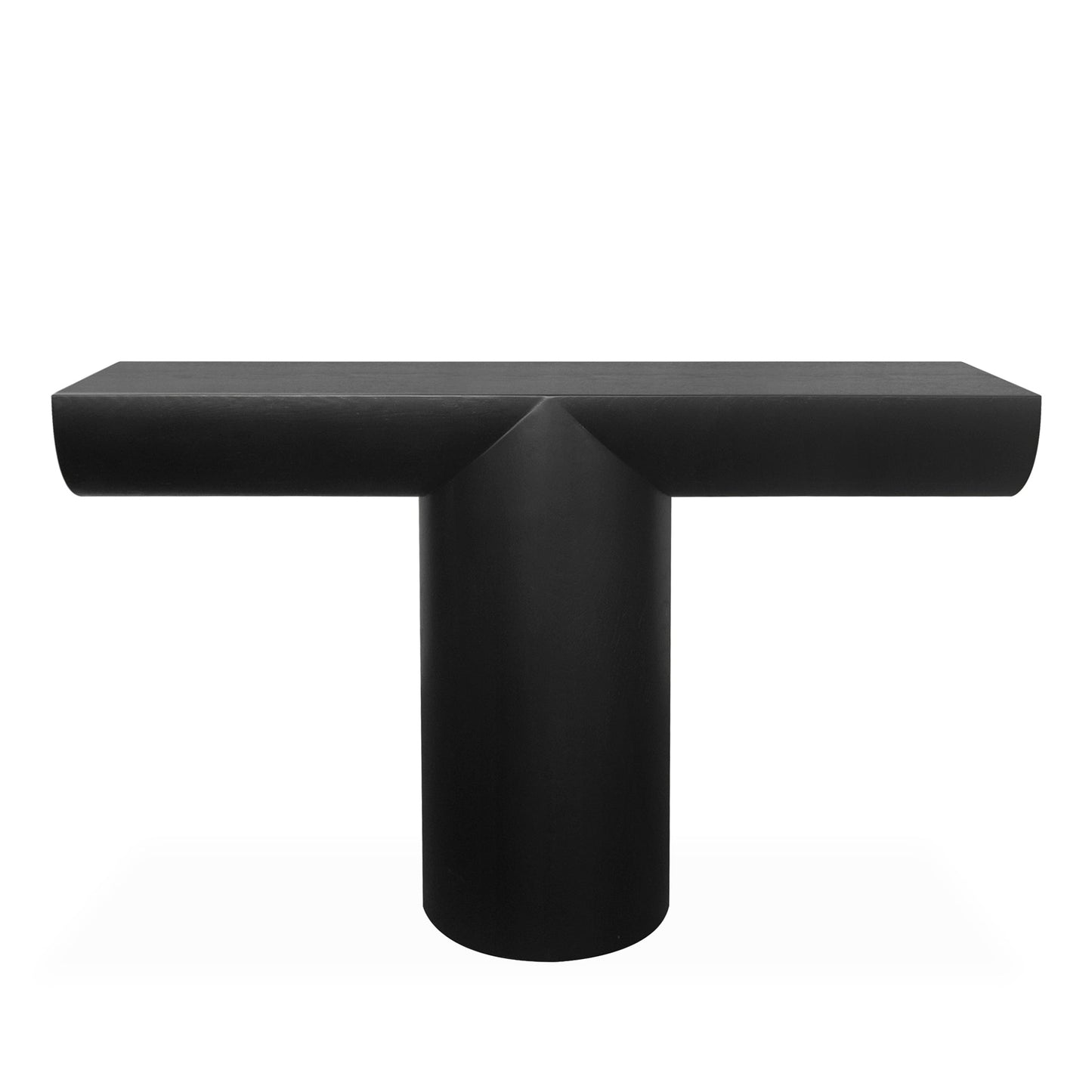 CDT10441-VA 1.3m Console Table - Textured Espresso Black