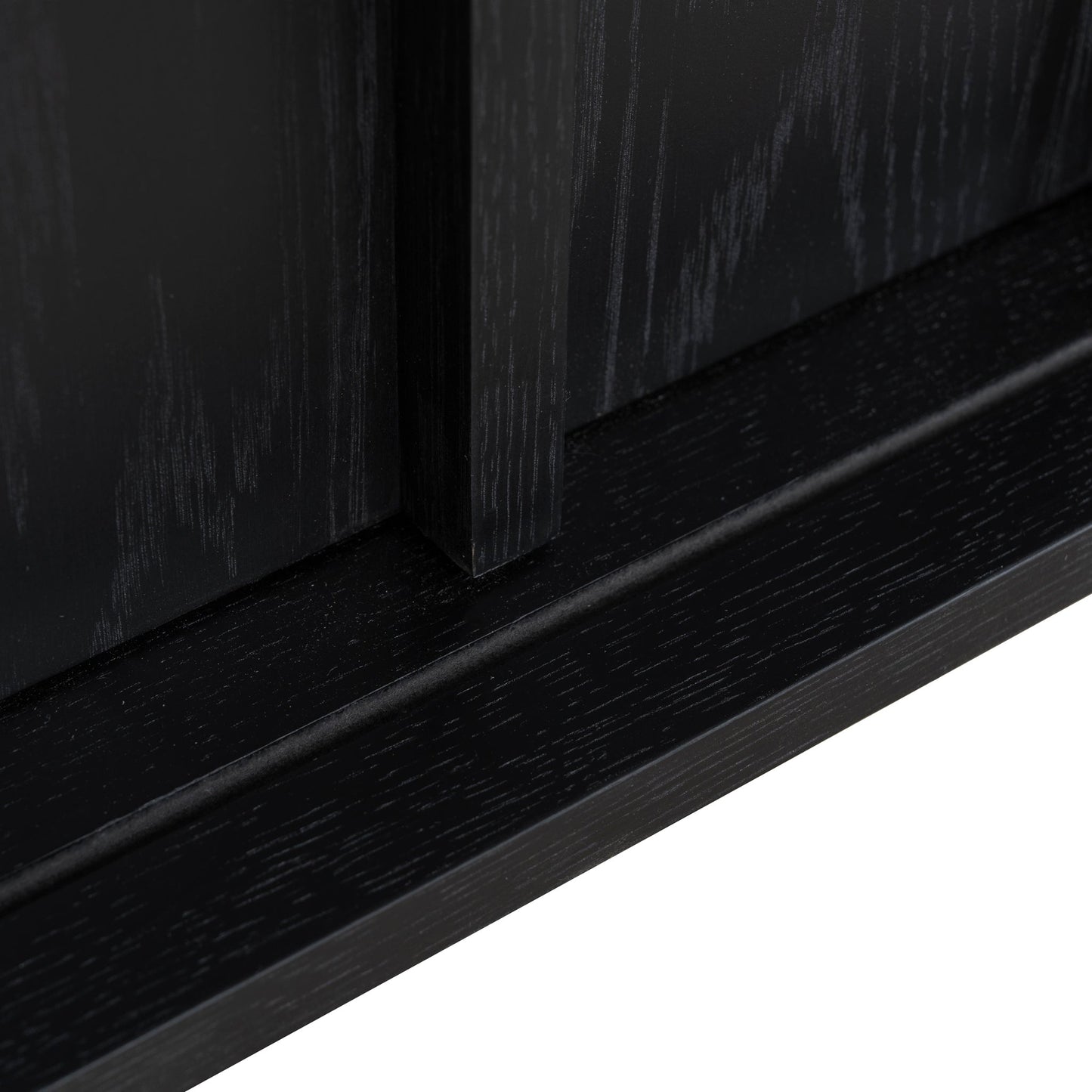 2m Sideboard Unit - Full Black