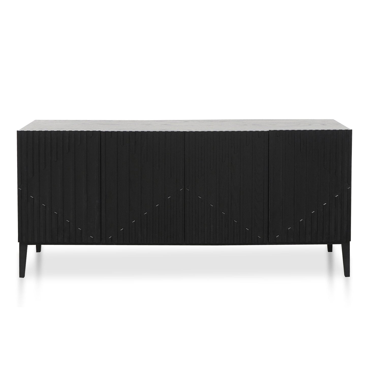 Marty 180cm Wooden Sideboard - Black
