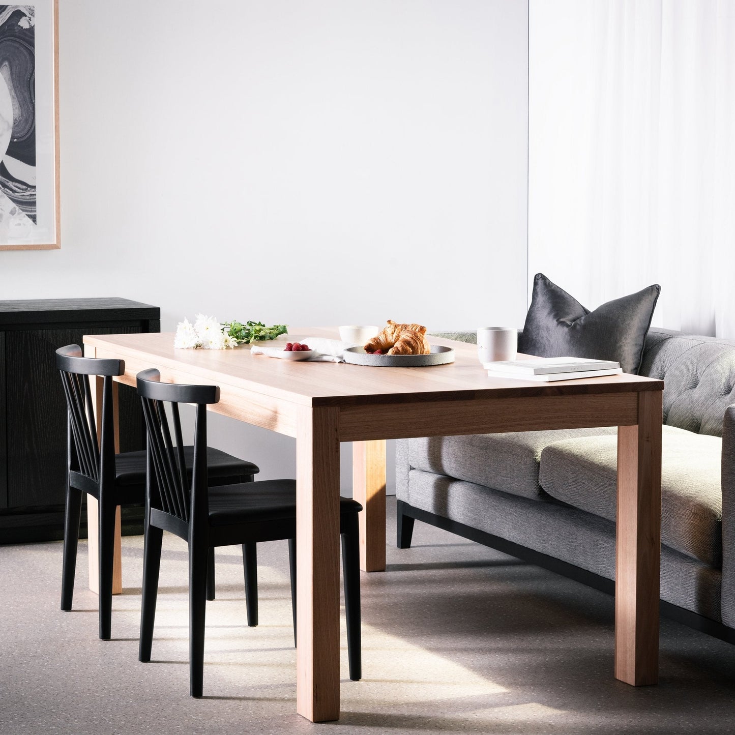 Javier 1.8m Dining Table - Messmate - Last One