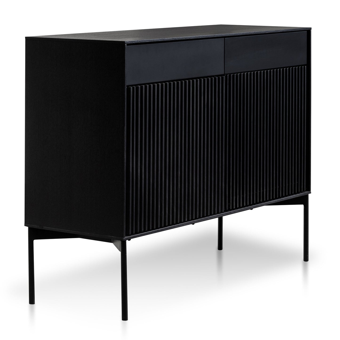 110cm Sideboard Unit - Black Oak