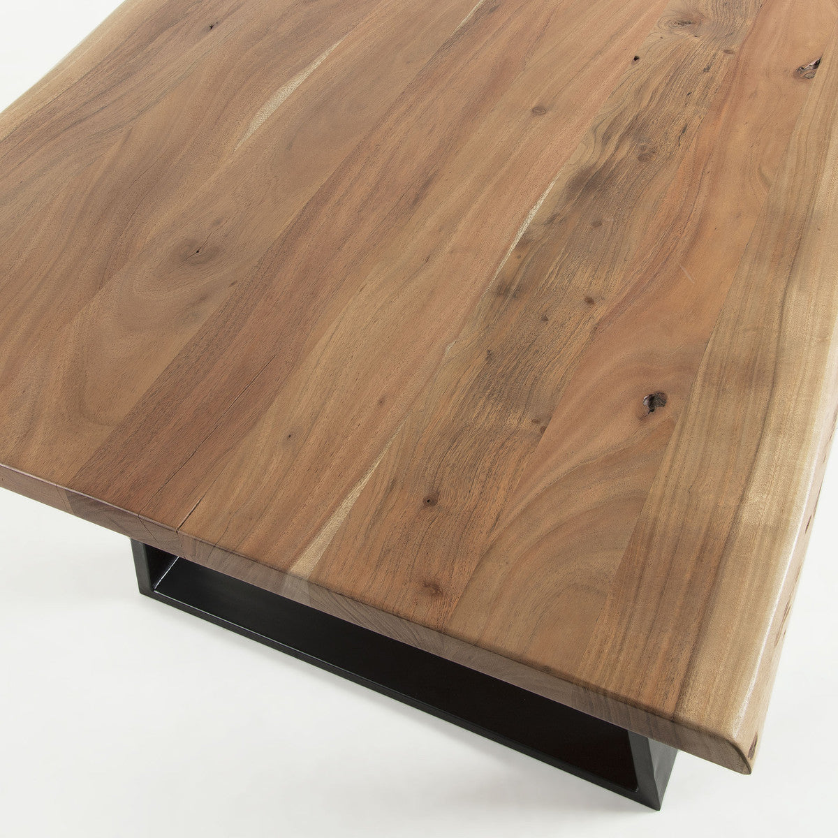 Sono 1.6 Solid Wattle Timber Dining Table - Natural