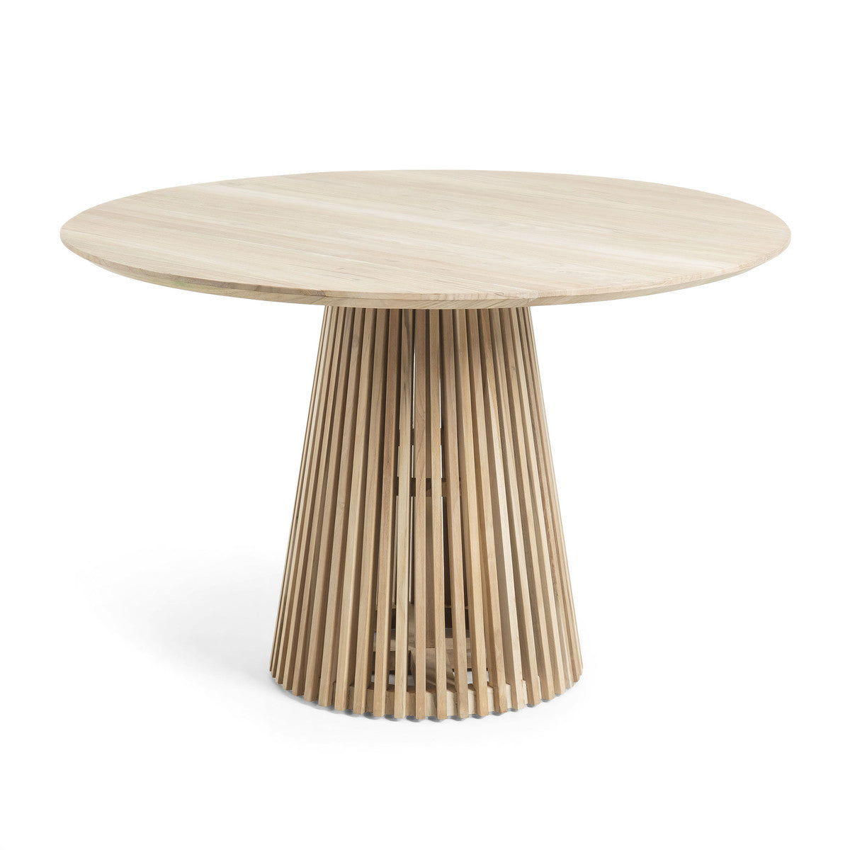 Irune Solid Timber Round Dining Table - Natural