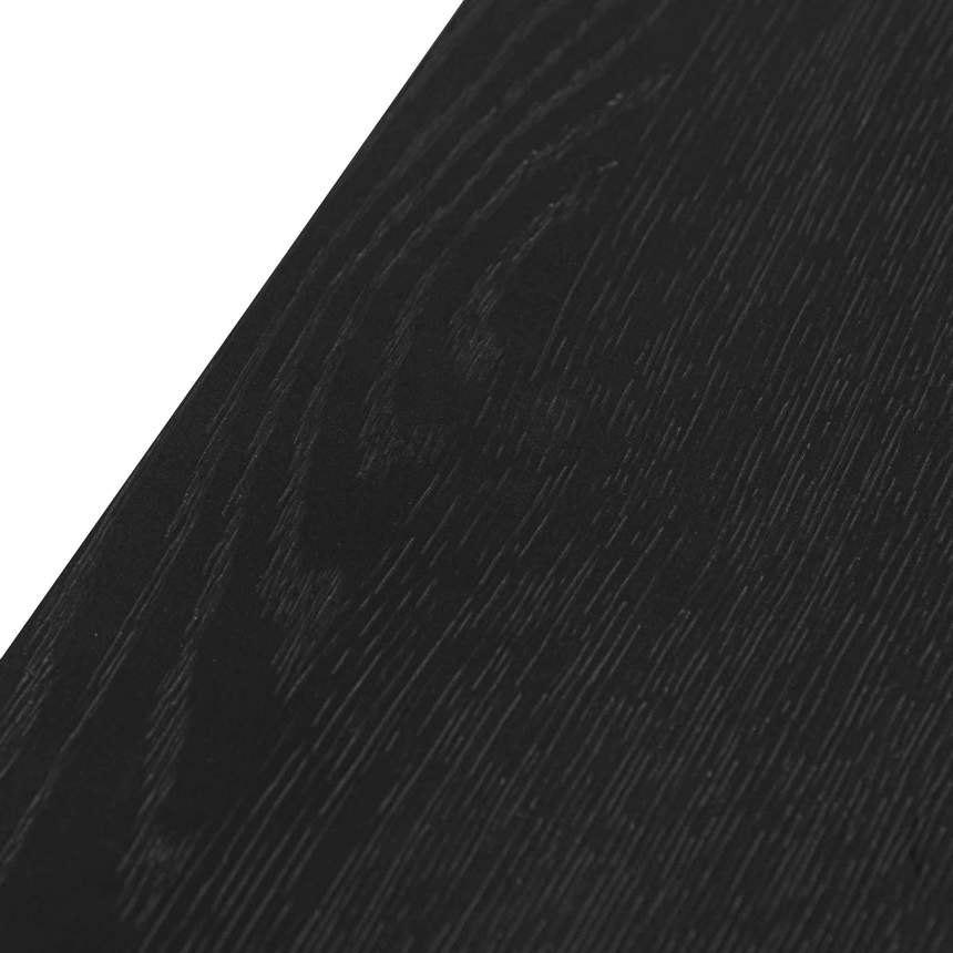 1.6m Console Table - Textured Espresso Black