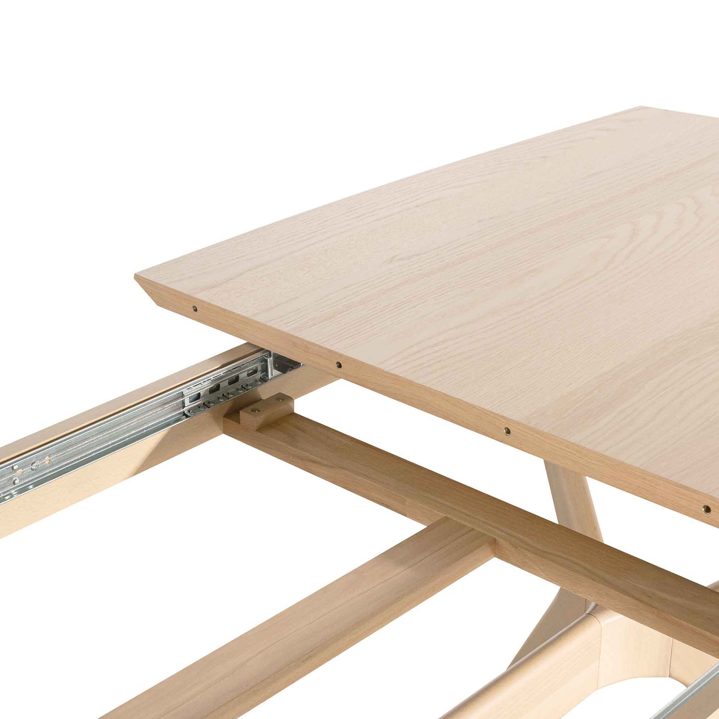 Nora Extendable Dining Table - Pale Oak