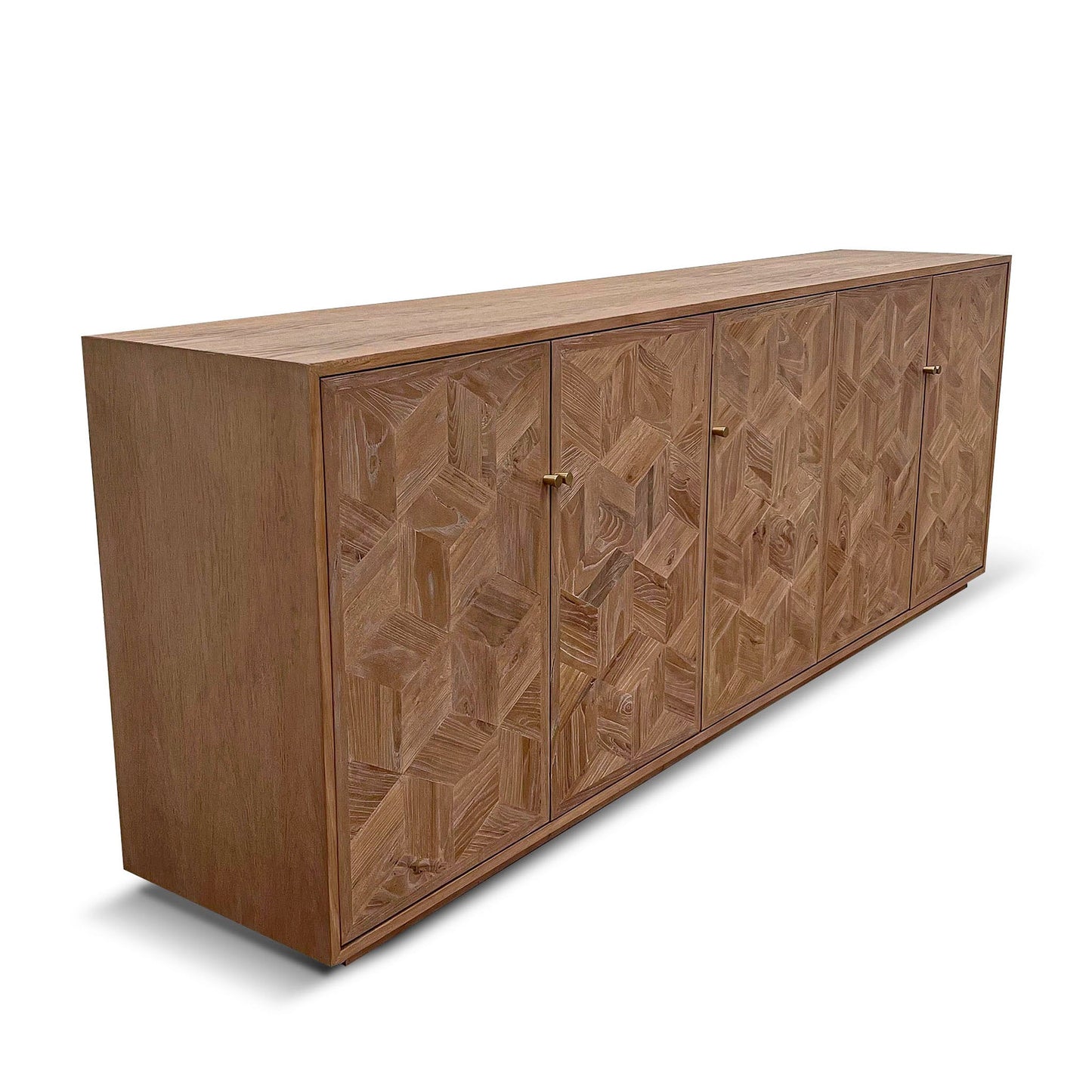 Terrell 2.4m Oak Sideboard Unit - Natural